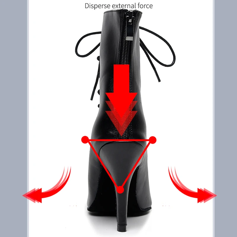 여성용 레이스 업 라틴 댄스 부츠, 여성용 하이힐 부츠, 여성용 부드러운 바닥 볼룸 살사 댄스 신발, 소녀용 라틴 신발