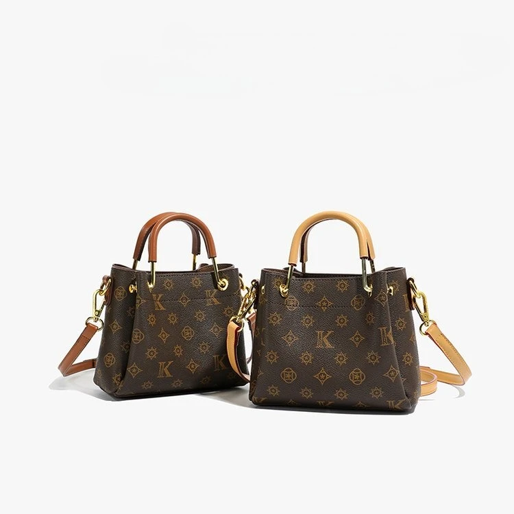 

2026 New Vintage Market Tote Bucket Bag, Multi-Way Adjustable Shoulder Crossbody Purse, Casual Boho Bag for Daily Use