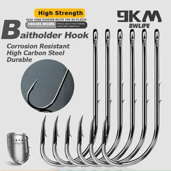 9KM Baitholder ami da pesca mare spinato esche da pesca gambo becco Live Bait Holder Carp Fishing Jig Worm Hooks accessori Tackle