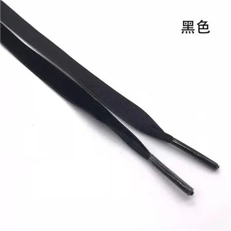 1 Pair Single-side Velvet Surface Shoelaces Width 1cm Length 80/100/120/160CM Red Black Sports Casual Shoes Laces