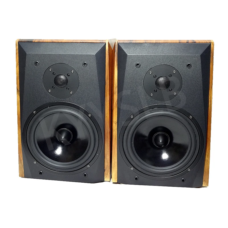 KYYSLB 200W 8 Inch Bookshelf Speaker Audiophile 4-8ohm Two-way Frequency Divider Home Audio Sound Passive LoudSpeaker