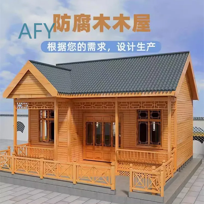 Deposit! Please consult customer service first. Antiseptic wooden house villa gazebo B & B outdoor courtyard assembly tea room