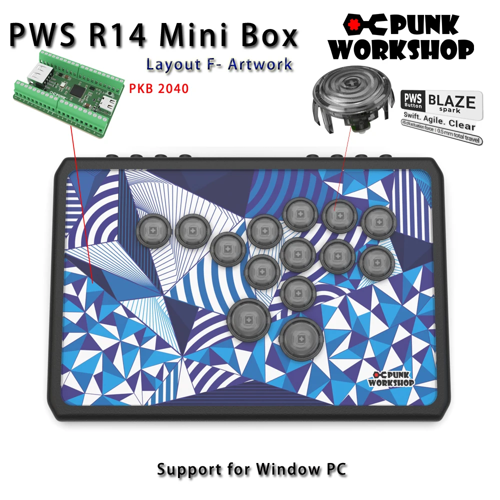 パンクワークショップ 最新ミニボックス PWS R14 レバーレス