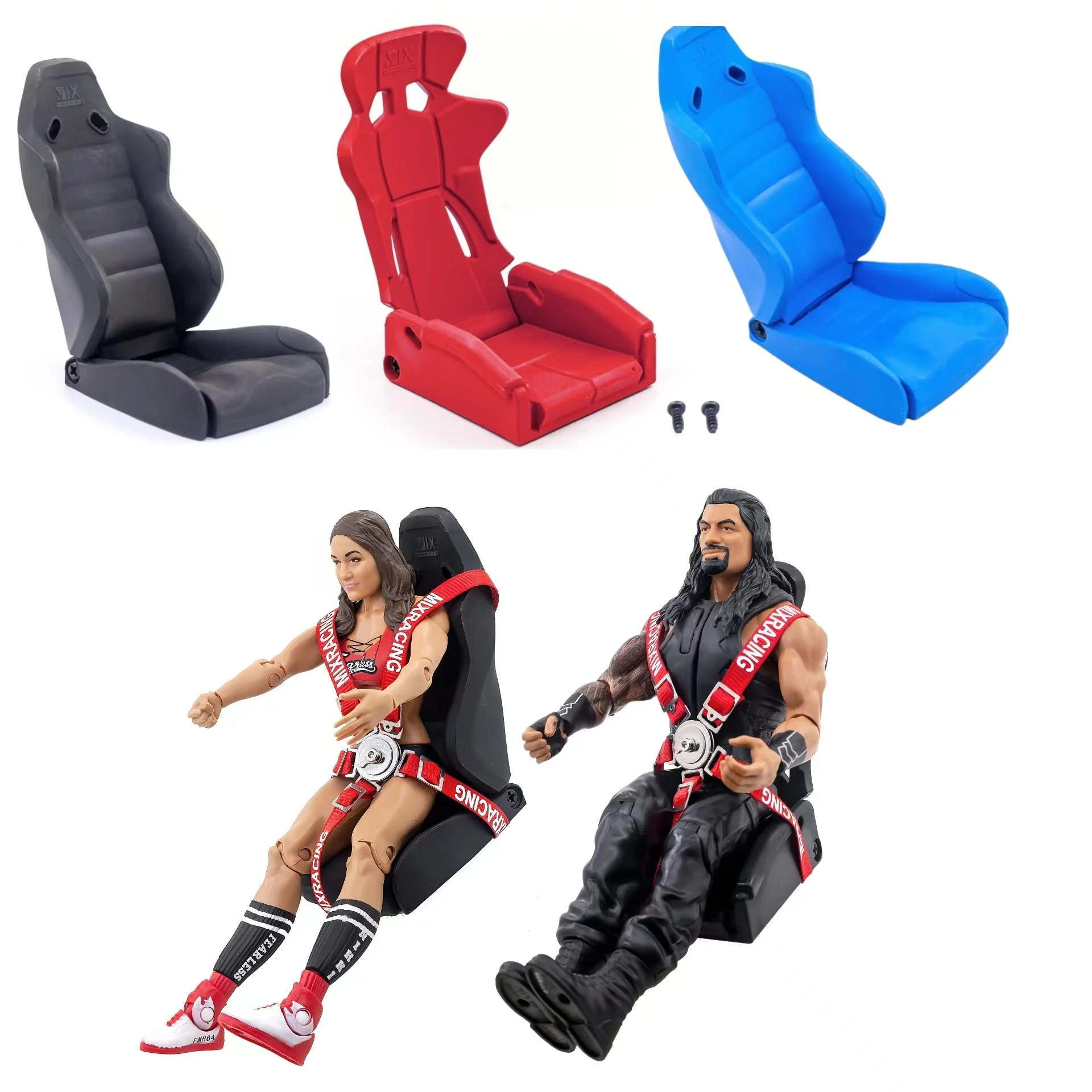 

Simulated cab seat ghost car seat for 1/10 RC Crawler Car Axial Scx10 90046 D90 Yikong Rgt Traxxas Trx4 Trx4m D12