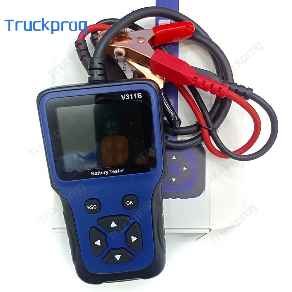 

12V Car Battery Charger Tester Analyzer V311B Car Charging Cricut Load Test Auto Diagnostic Tool AnalyzerTooles Automotiv