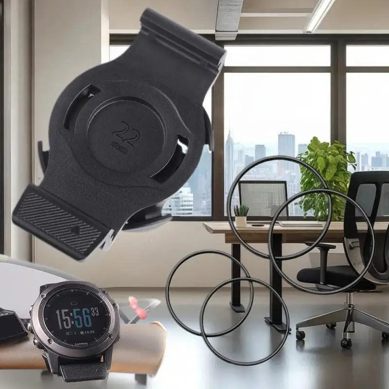 

Durable Garmin Quick Fit Quarter-Turn Bike Mount Watch for 20/22/26mm Bicycle Speedometer Stand