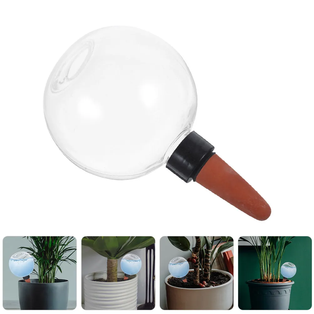 3Pcs Self Globes for Indoor Outdoor Plants Automatic Plant Waterer Drip Irrigation System Bulbs for Vacation