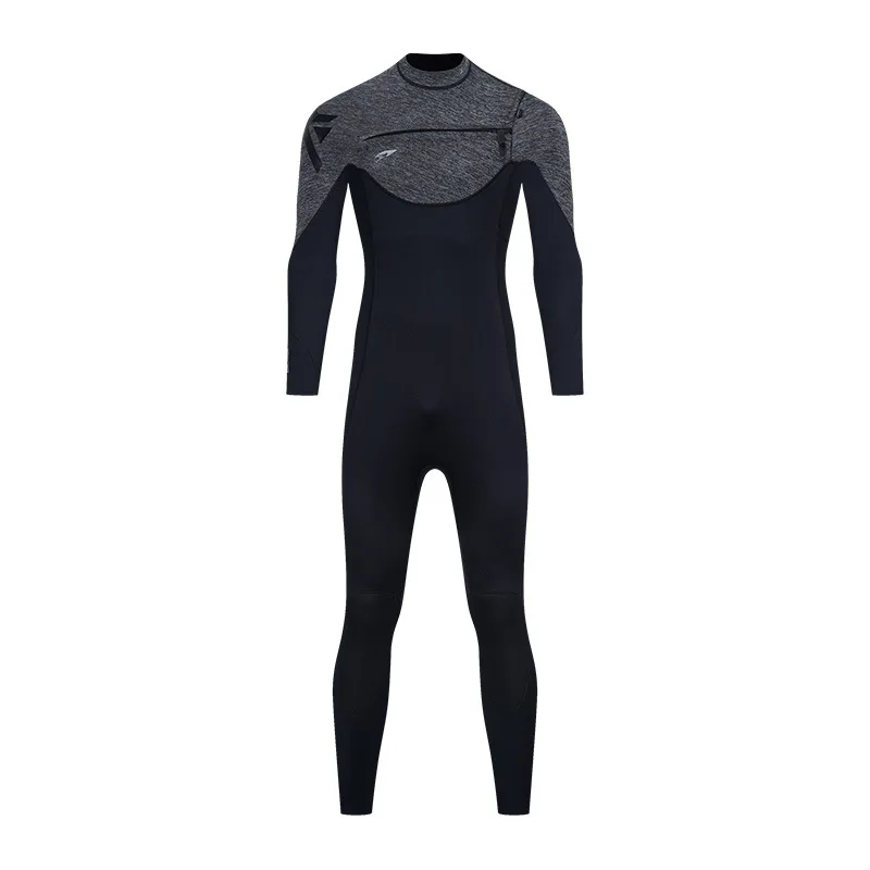 2/3MM Neoprene Wetsuit Warm Men And Women Super Elastic CR One-piece Long Sleeve Diving Suit Snorkeling Surfing Zipper Swimsuit