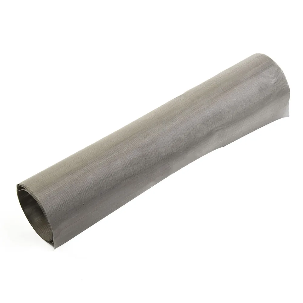 Efficient Stainless Steel Woven Wire Sheet, 90cm x 30cm, Offers Strong Tensile Strength and Precise Filtration
