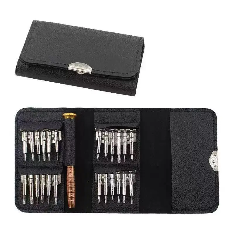 1 Set Torx Electronic Repair Tools Opening Screwdriver 25 In 1 Mini Precision Screwdriver Magnetic Kit For Phone Camera Watch PC