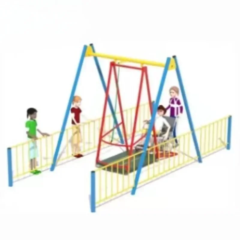 Exceeding expectations Hot Selling Caring For Disabled Children Inclusive Outdoor Playground Body Exercise