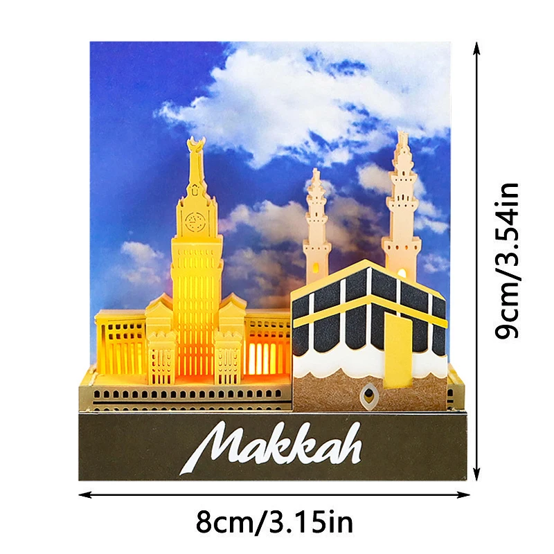 مجموعة مفكرة ورقية للنحت على شكل قلعة ثلاثية الأبعاد وسادات فنية للتخطيط والتذكير ديكور مكتب منزلي هدية إبداعية