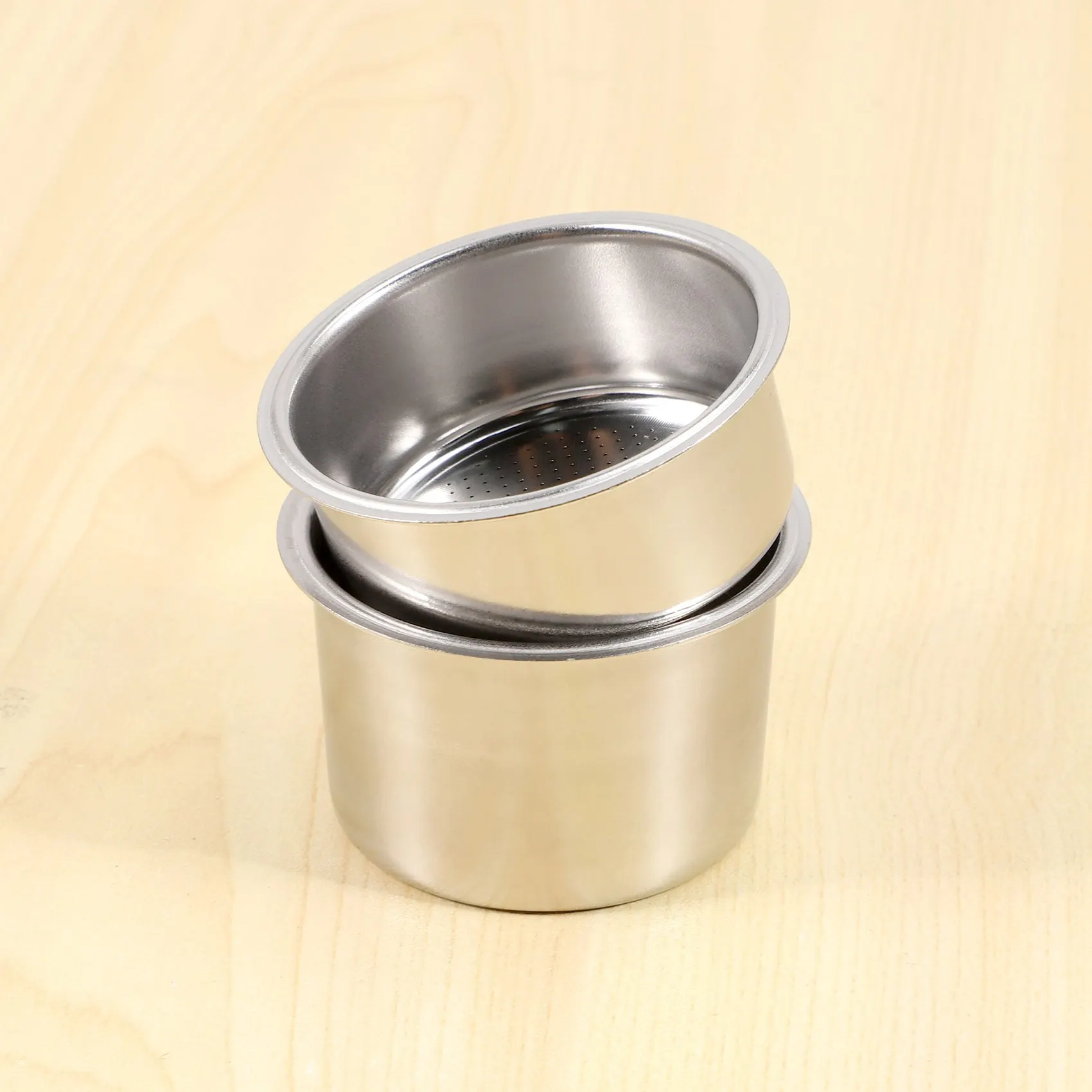 A93E-51Mm 2/4 Cups Filter Replacement Filter Basket For Coffee Bottomless Portafilter For Delonghi Espresso Machine Parts