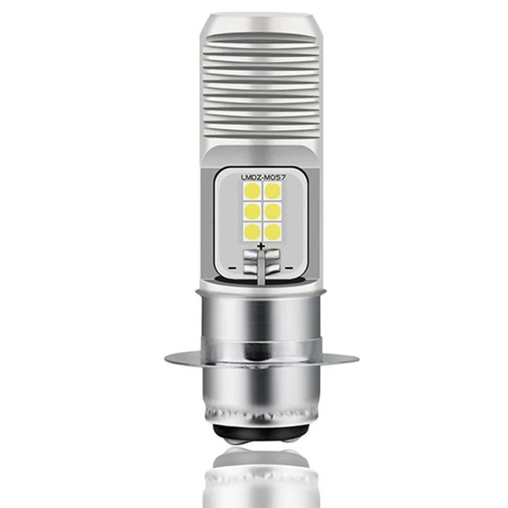 Motorcycle Light Motorcycle LED Headlight Bulb P15D H4 12LED Lamp with White Luminous Color High Quality Light