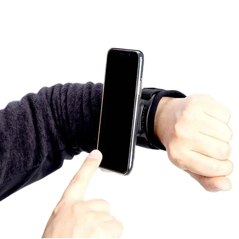 

Браслет-держатель для телефона, вращающийся на 360° универсальный спортивный браслет для смартфонов, браслет для бега, пеших прогулок, езды на велосипеде для iphone