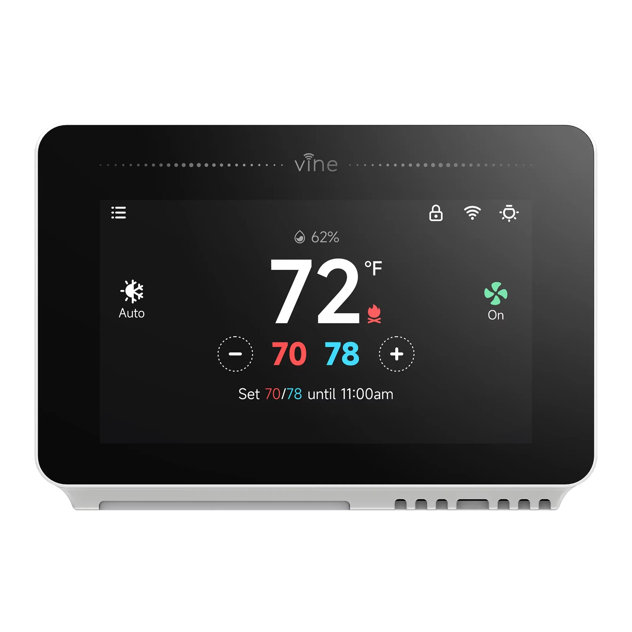 

Умный термостат WI-FI с большим сенсорным экраном. Простая установка.