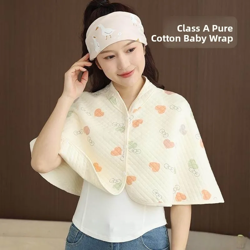 

Теплый защитный фартук для кормящих мам: для кормления малыша в кондиционируемой комнате зимой, защита шеи и плеч.