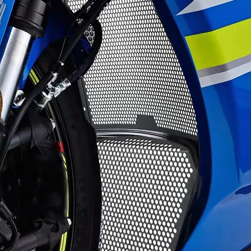 

2024 2025 Radiator Grille Guard Cover Protector For Suzuki GSXR GSX R GSX-R 1000 R 1000R ABS 2017 2018 2019 2020 2021 2022 2023