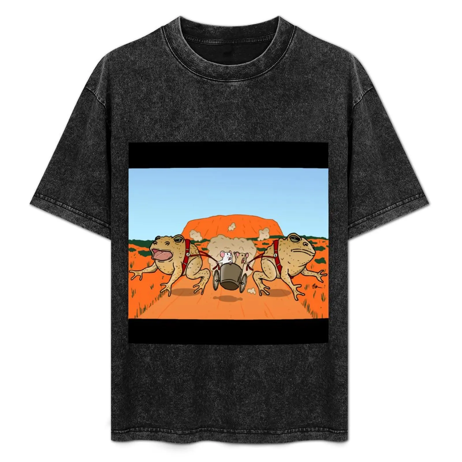 

Cane Toad Mouse Patrol T-Shirt kawaii clothes summer tops mens graphic t-shirts