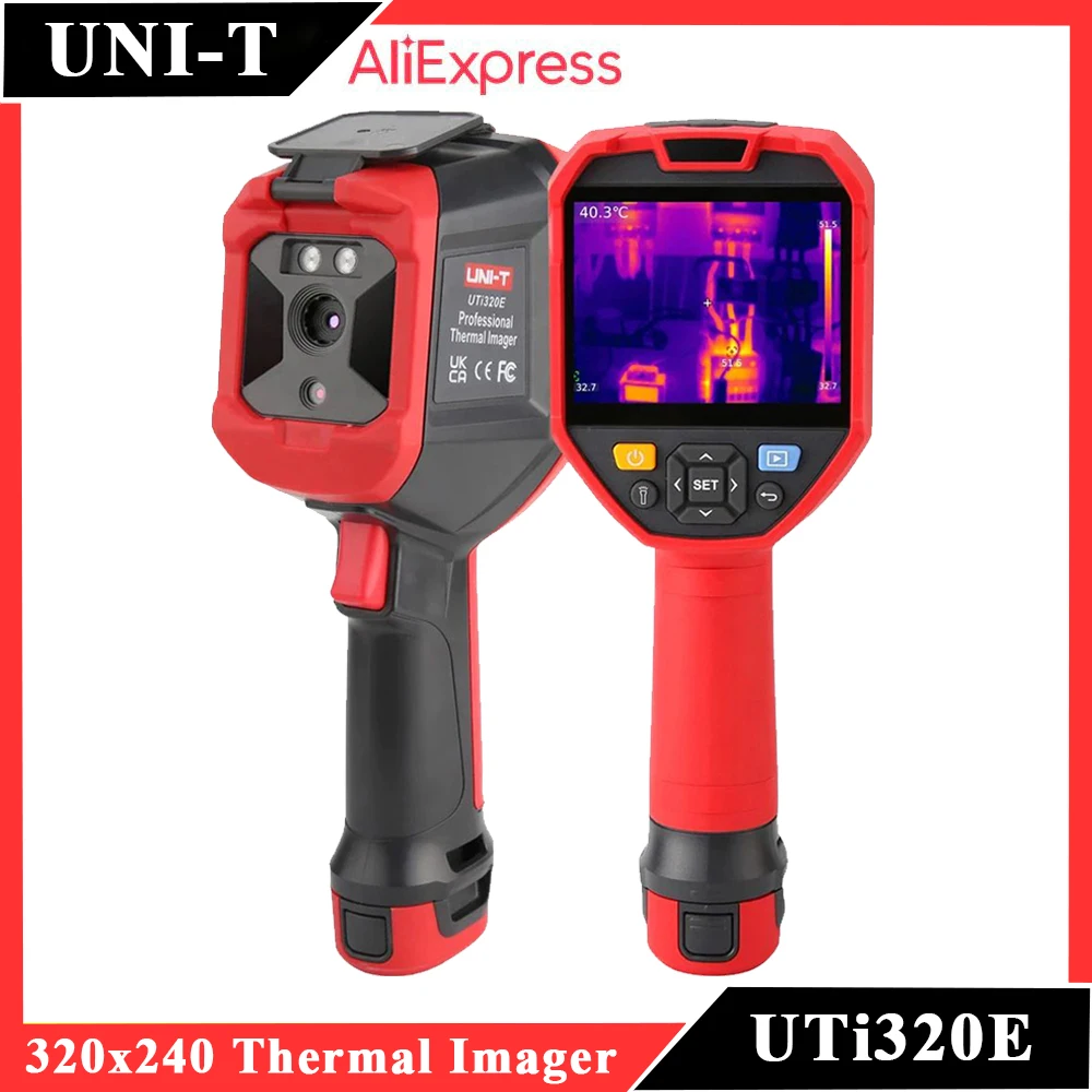 UNI-T UTi320E Thermal Imager Industrial Infrared Thermal Camera High Resolution 320x240 IR Pixel Thermographic Imaging Camera