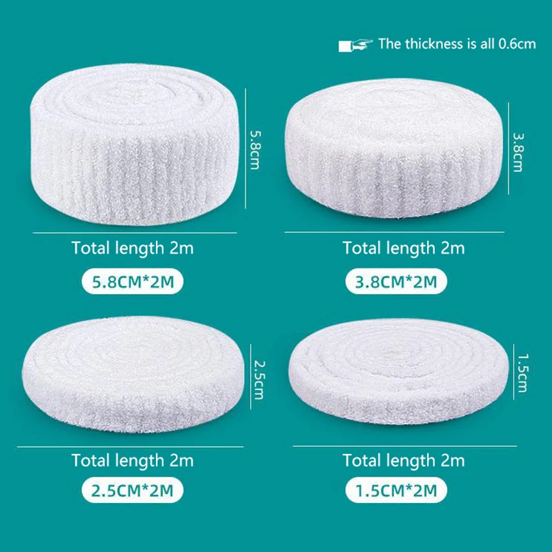 1 Roll Elastic Net Wound Dressing Net Tubular Bandage Mesh Tubing Tubular Gauze Fix Breathable Bandage Retainer For Wrist Elbow