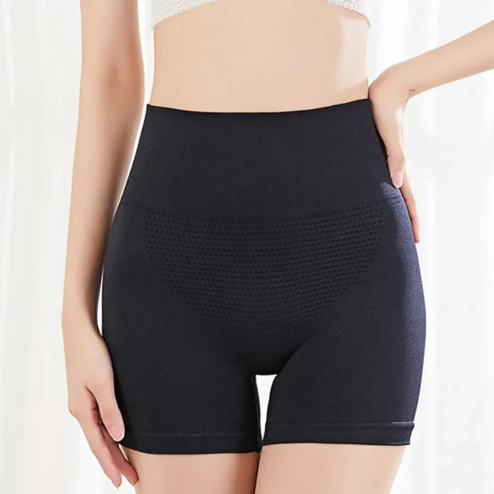 Women\'s Panties High Waist Body Shaper Slimming Butt Lifter Shapewear Female Boyshort Underwear Tummy Control Safety Short Pants