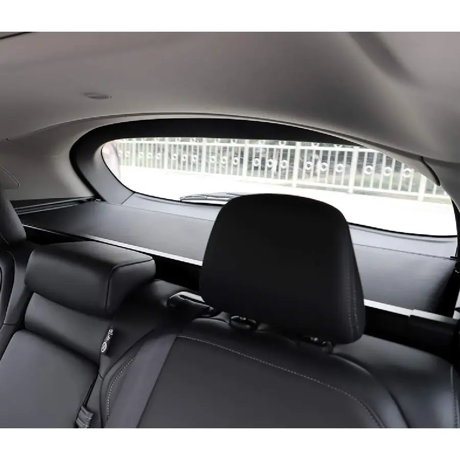 غطاء البضائع متوافق مع الجيل الجديد Audi Q5 SQ5 2025 206، شاشة الخصوصية الخلفية لتخزين السيارة، غطاء أمان Tonneau