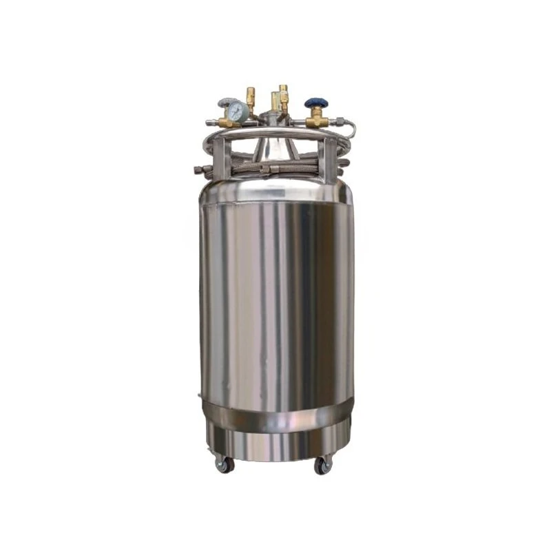 

YDZ-50 Self-pressurizing Liquid Nitrogen Tank Stem Cell Container Dewar Tank