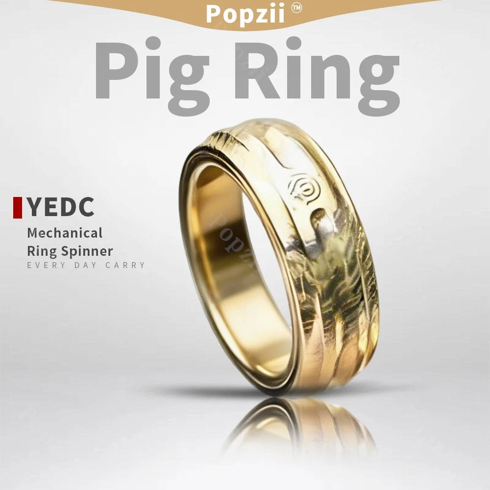 

Механическое кольцо-игрушка YEDC Pig Ring: многофункциональная игрушка для взрослых, антистресс, крутой гаджет, игрушка для снятия тревоги
