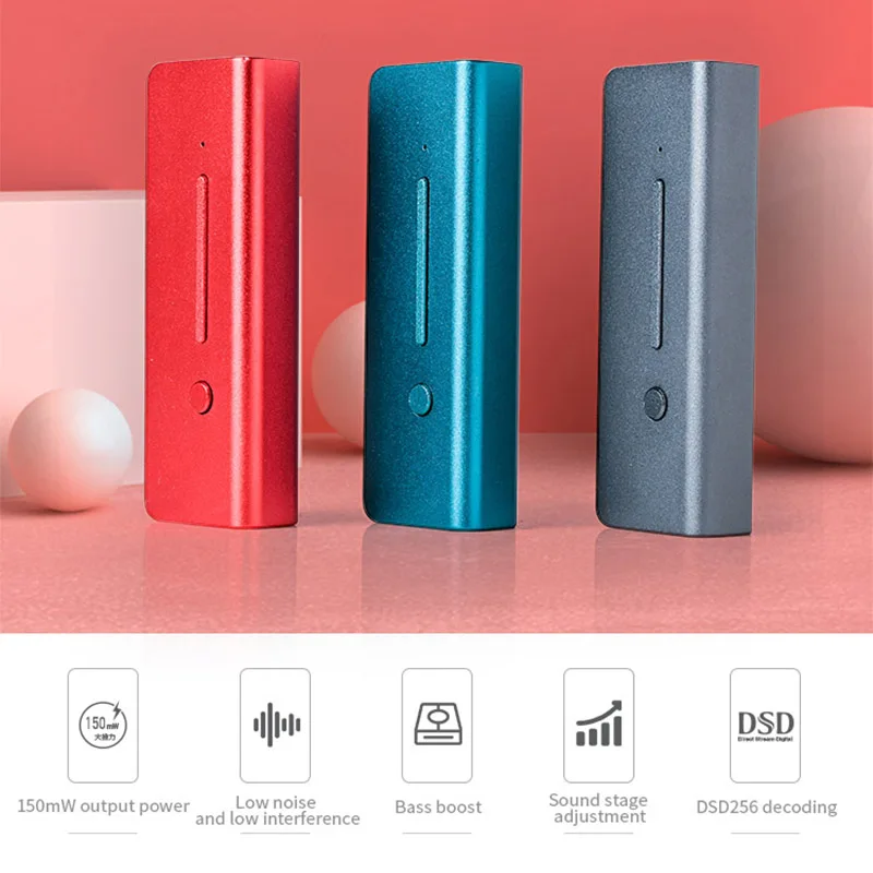 XDUOO LINK2 المحمولة فك مضخم ضوت سماعات الأذن 3.5 مللي متر الناتج USB TYPE-C إلى TYPE-C البرق DSD256 USB DAC LINK 2 سماعة أمبير