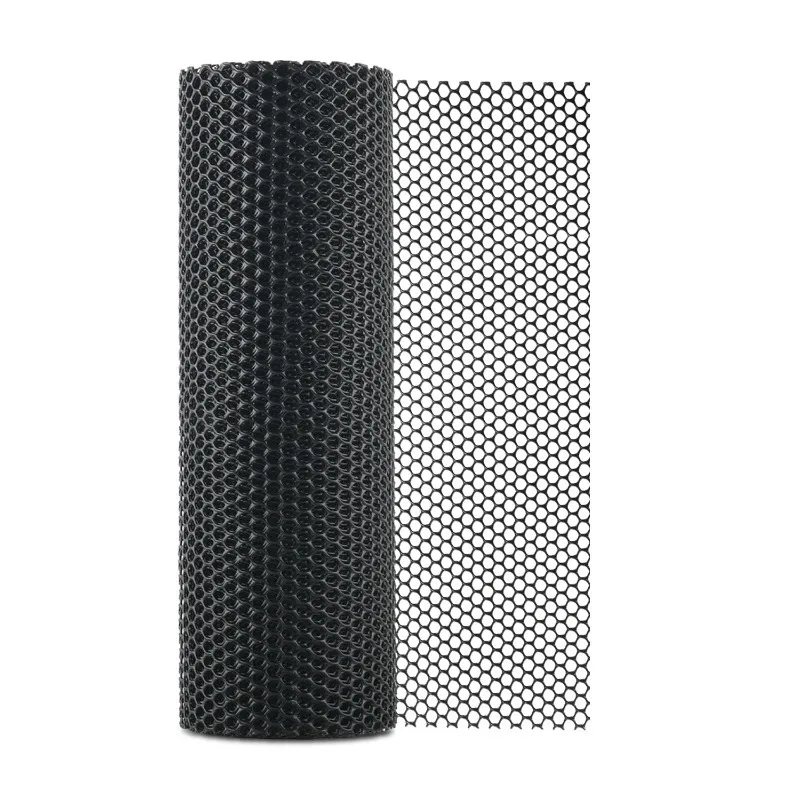 Black Plastic Poultry Net, with A Stable Structure That Is Not Easily Bent or Broken,and Is Not Afraid of Wind and Rain Erosion.