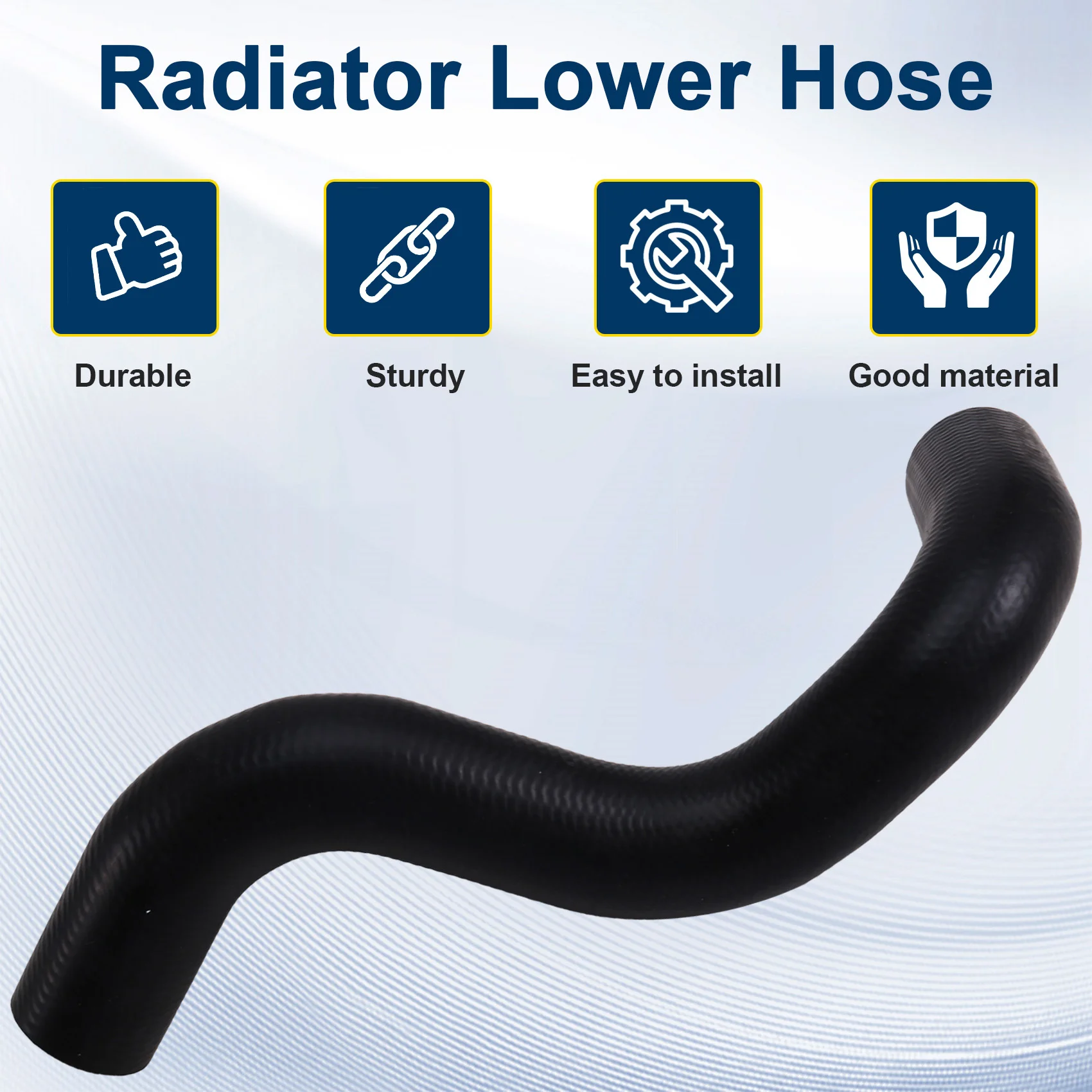 A98M Auto Radiator Lagere Slang MR127489 Hittebestendig Rubber Vervanging Voor Mitsubishi L200 1996-2007 K64T K74T