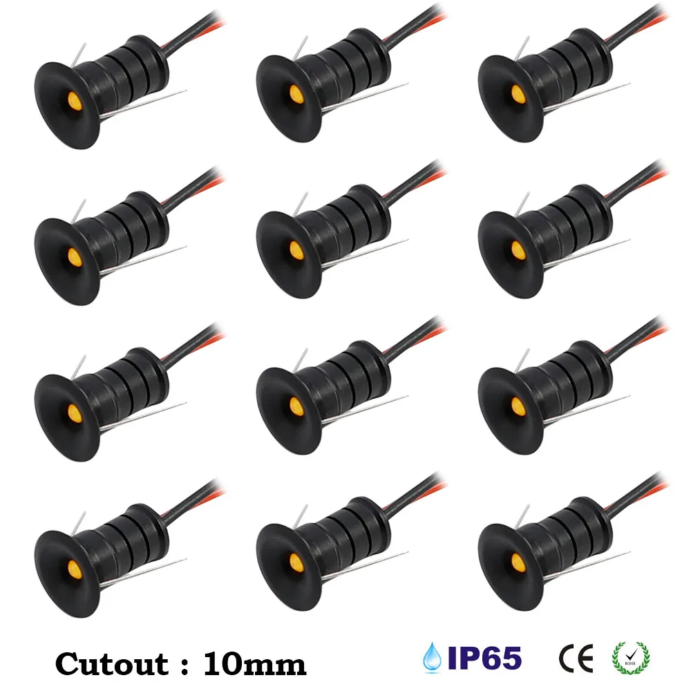 

12V LED Mini Spotlight Recessed Ceiling Downlight Foco Interior Decoration Lighting Lamp for KTV Party Stair Walkway Cabinet