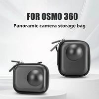 Mini Carry Case Lens Protector For DJI OSMO 360 Accessories, Mini Protective Carrying Bag Half Zipper Waterproof Drop-resistant