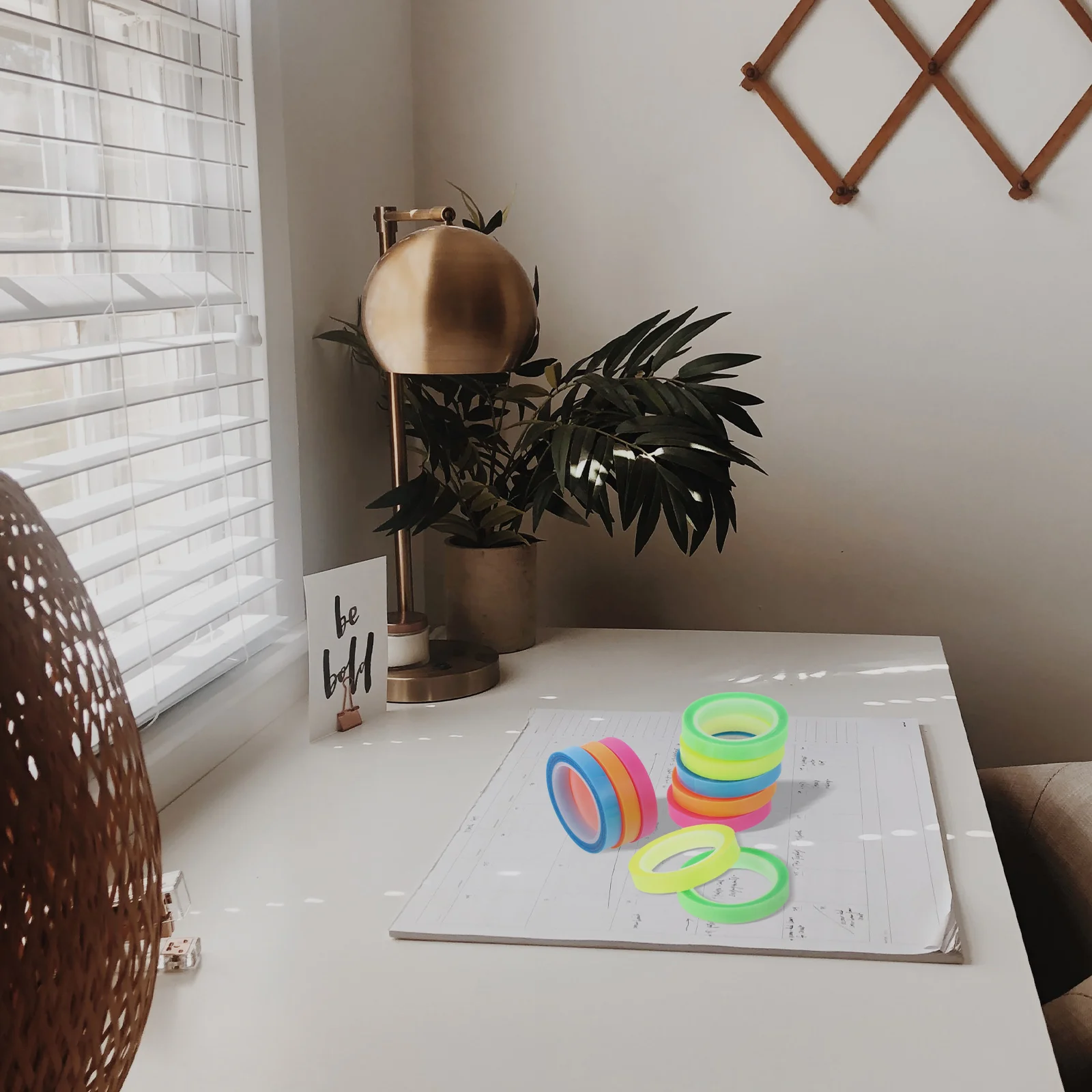 10 Rolls Waterproof Index Sticker Tape Pinstriping Clear Duct Sticky Bookmark Tabs Stickers