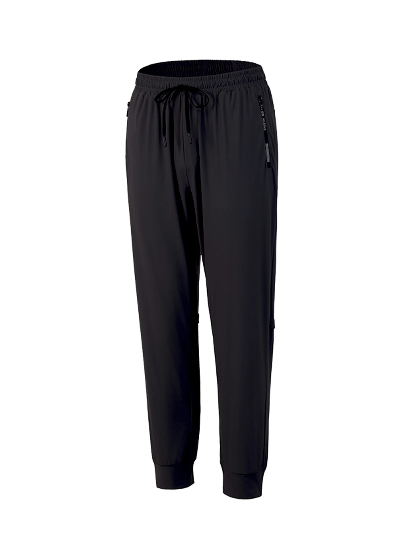 

2025 New Ice Silk Pants - Men's Lightweight Casual Pants with Breathable Elasticity for Fitness. Summer Loose-Fitting with Butto