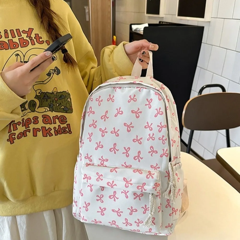 حقيبة ظهر من النايلون خفيفة الوزن على الطراز الياباني للطلاب حقيبة مدرسية حقيبة تخزين ذات سعة كبيرة حقيبة كتف للمراهقين