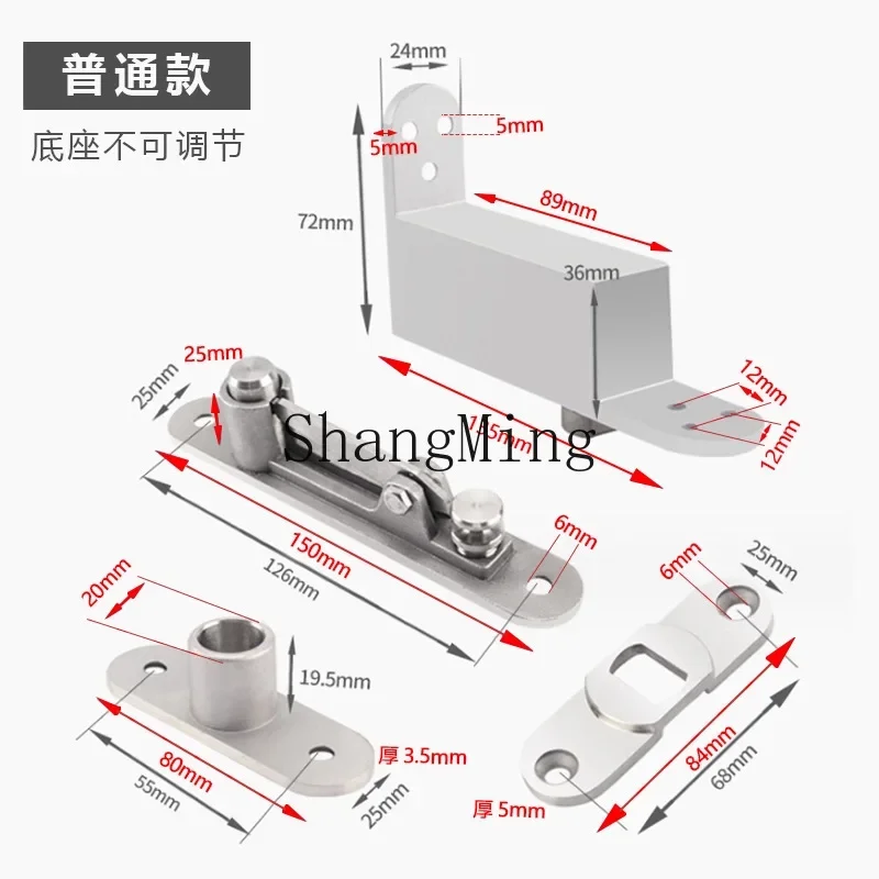 CLL hinge Automatic closed door Heavy duty off-axis door Revolving door Floor spring Invisible hinge