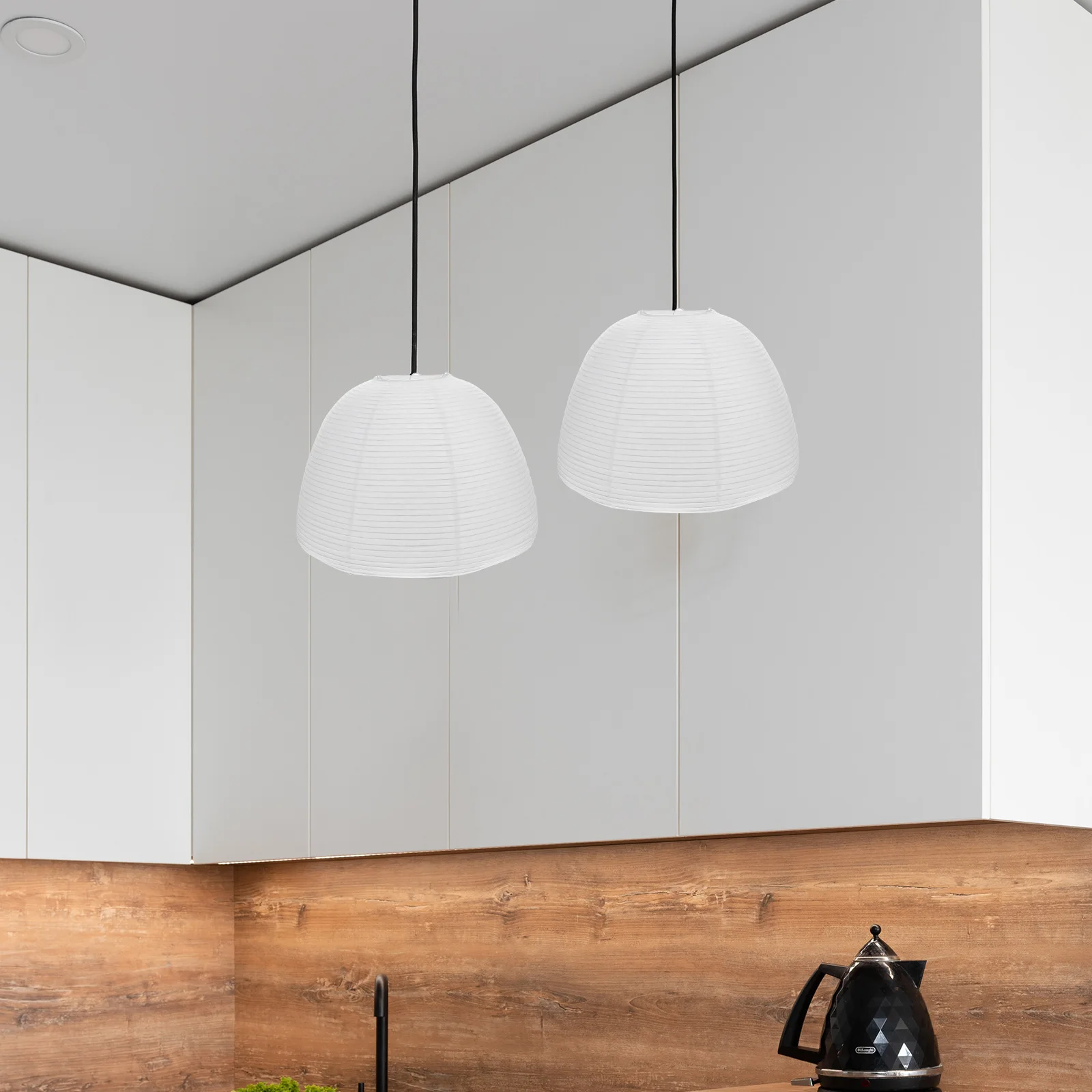 

Iron Lampshade Wine Jar Shape Decorative Light Cover Dustproof Accessory For Bedroom Living Room Home Decoration Paper Lantern