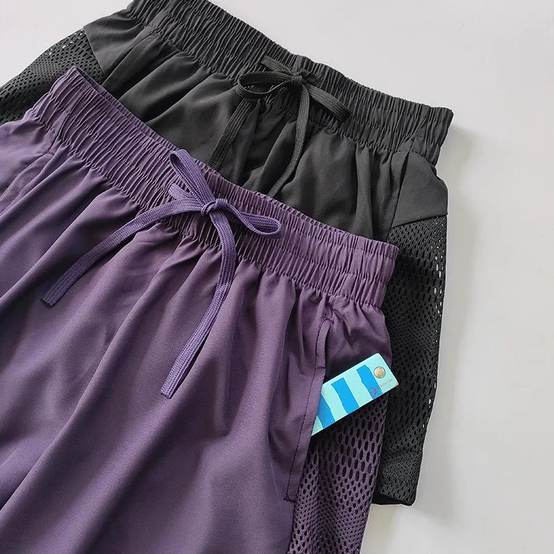 Women's Summer Sports Fitness Short Quick Dry Loose Anti Glare with Pocket Style New Pants image 6