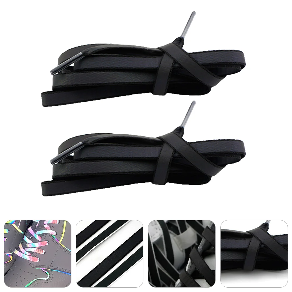 

2 пары, светоотражающие шнурки для кроссовок