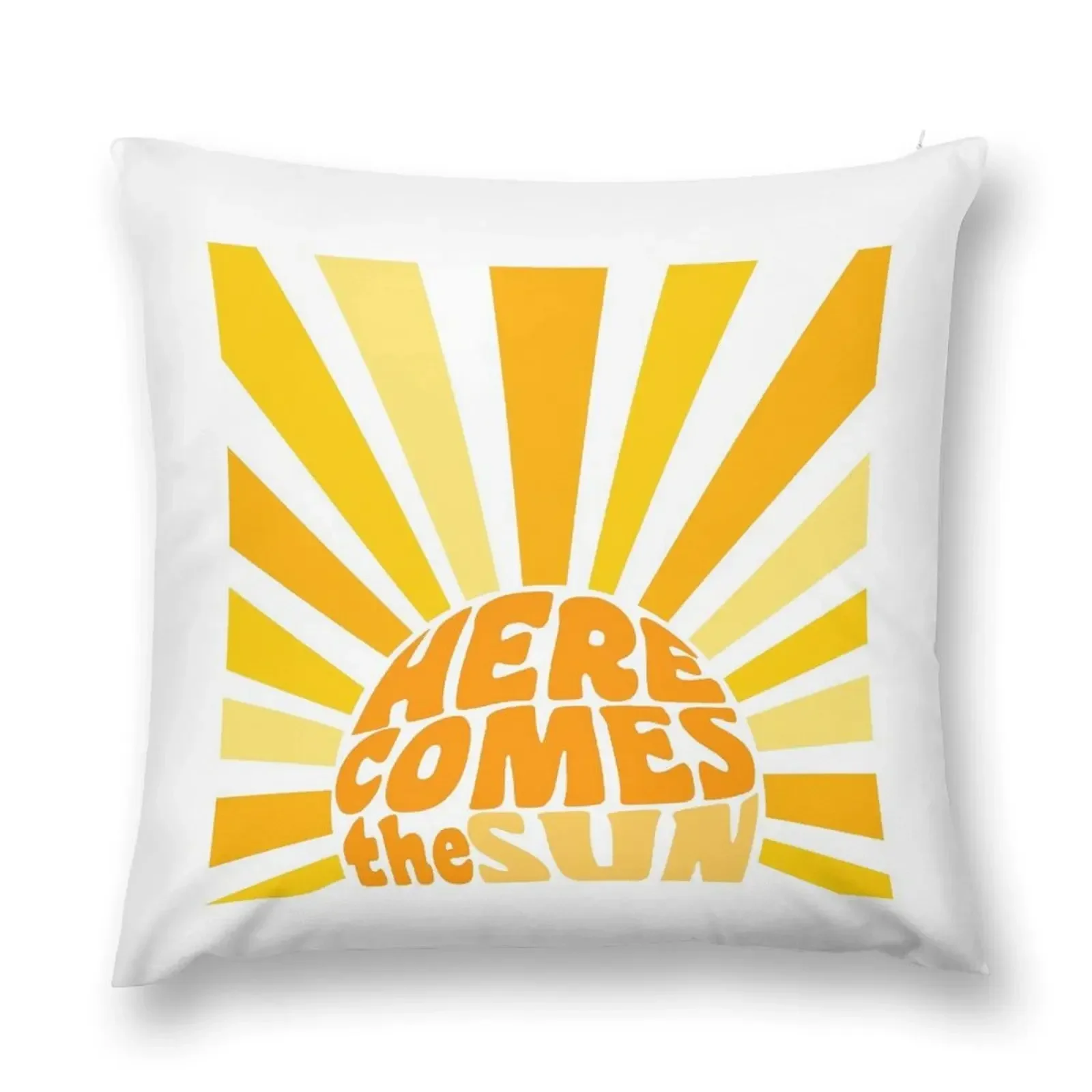 

here comes the sun Throw Pillow pillow cover luxury bed pillows pillow