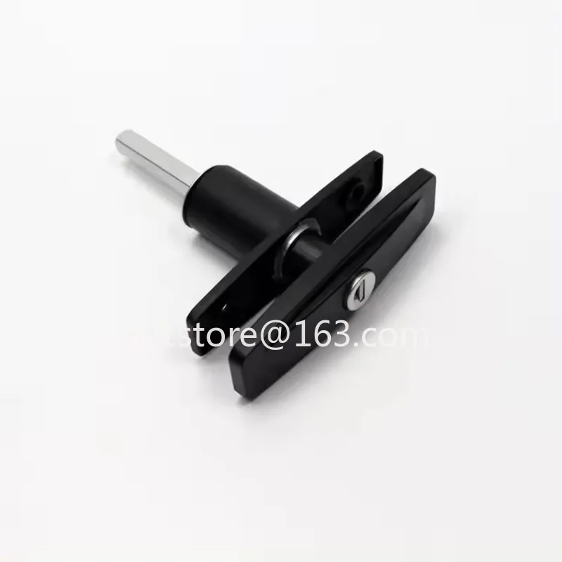 Pop-up T-handle for lifting door garage storage