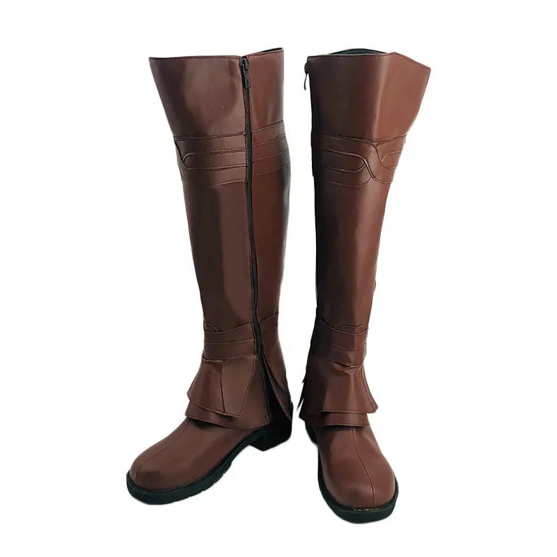 338 Assassin's Creed Ezio Auditor أحذية كوسبلاي عرض كوميدي عنصر ثانوي #5