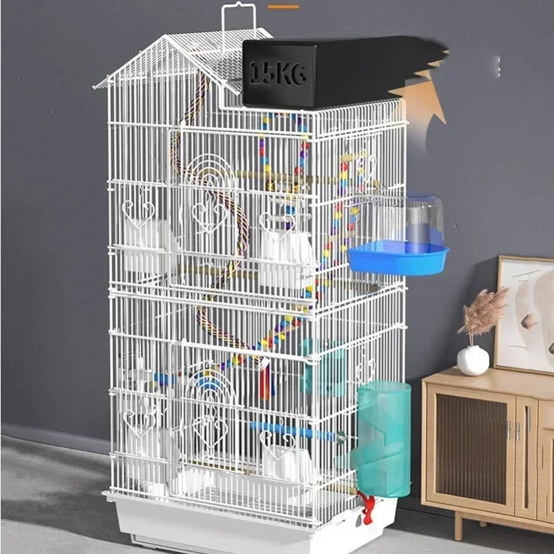 Aviary Carrying Bird Cagess Parrot Carrier Nest Pigeon Parrot Nest Outdoor Large Hut Bird Cagess Quail Jaula Pet Products