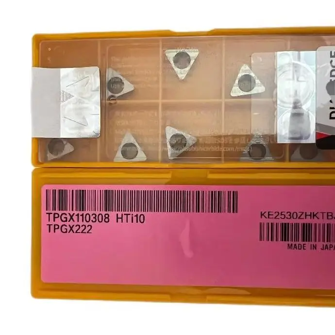 10pcs/box TPGX080204L-FS NX2525/TPGX110304 HTi10/TPGX110304R NX2525/TPGX110308 HTi10 CNC lathe tool view 4