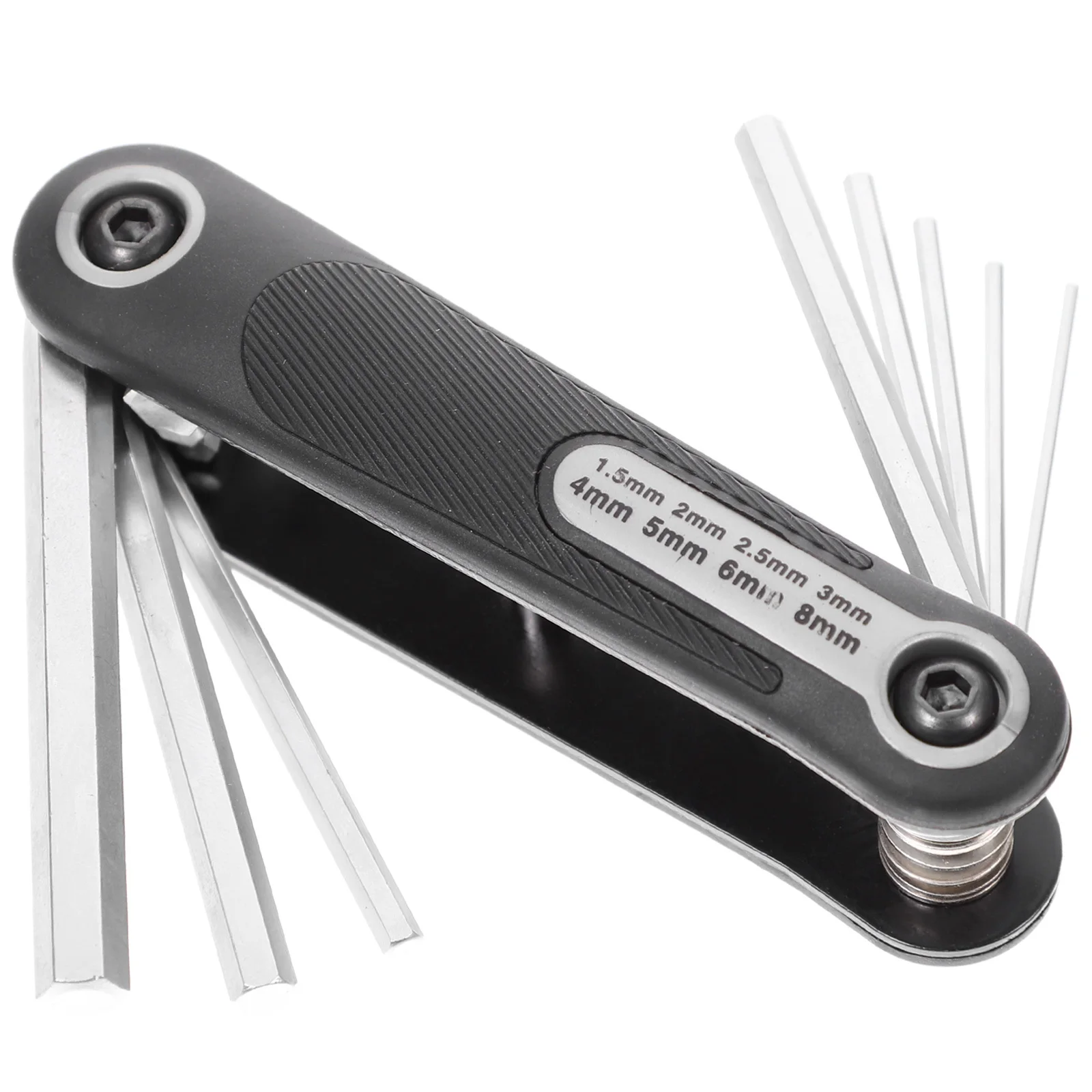 

1 set 1 Set Folding Hexagon Wrench Set Ergonomic Durable Bike Repair Tool Compact Multisize Key Socket Hand Tools