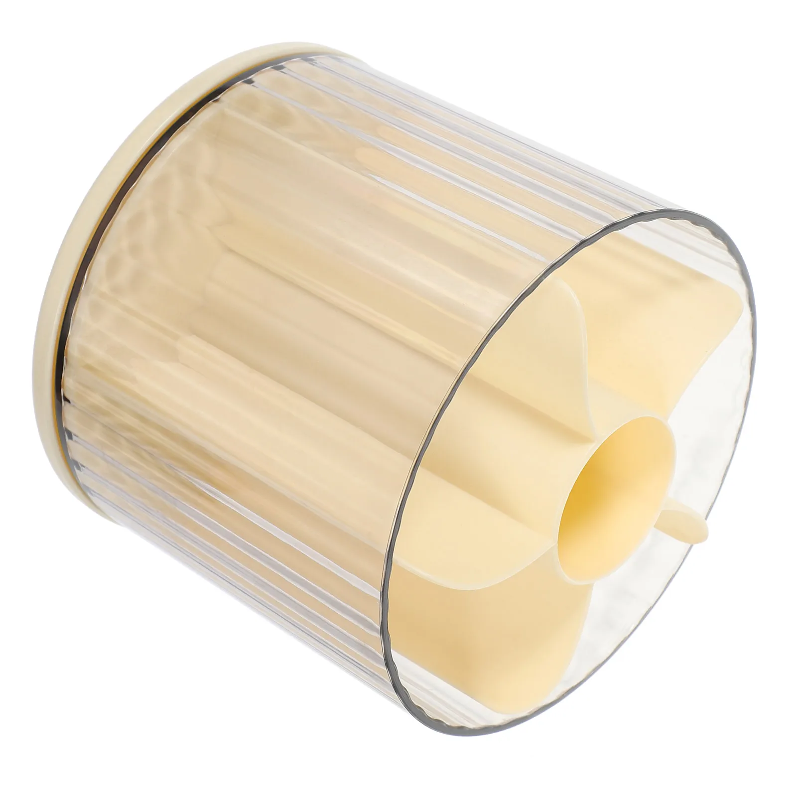 

Shelf Rotating Pen Holder Student Makeup Organizer for Vanity Plastic Office Accessories Desk
