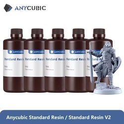 ANYCUBIC 5KG/10KG 405nm resina estándar UV/resina estándar V2 para impresora 3D Photon Mono 2 Material de impresión líquido sensible a los rayos UV