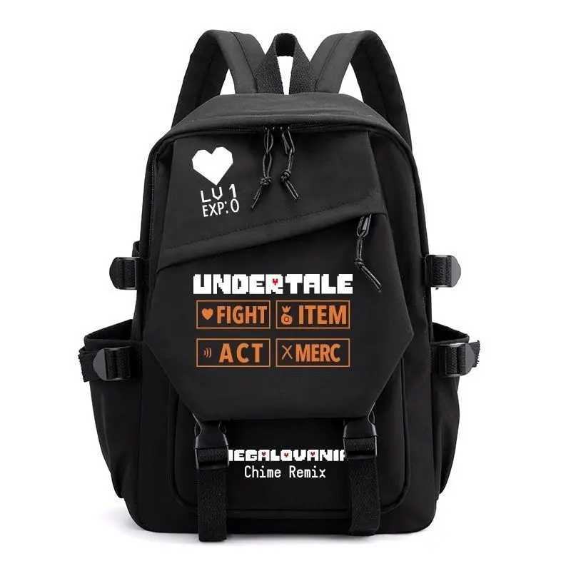 Anime Undertale Sans Skull Backpack Teenagers Schoolbag Students Book Bag Pocket Backpacks For Girls Boys